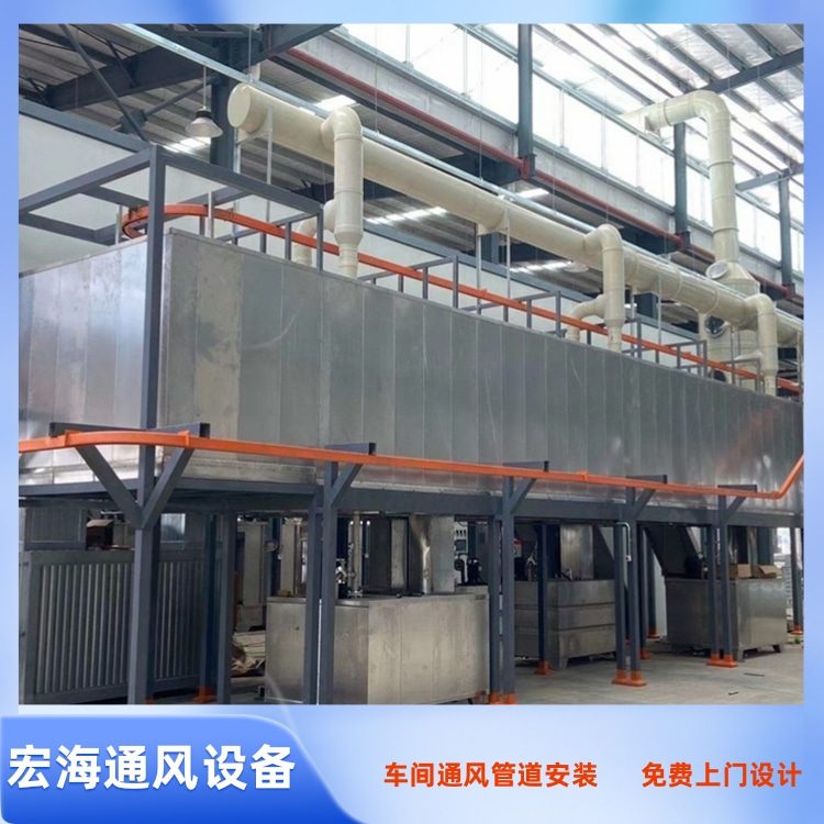 九江工厂通风管道安装 景德镇车间排风管道安装 宜春工厂通风管道加工厂家
