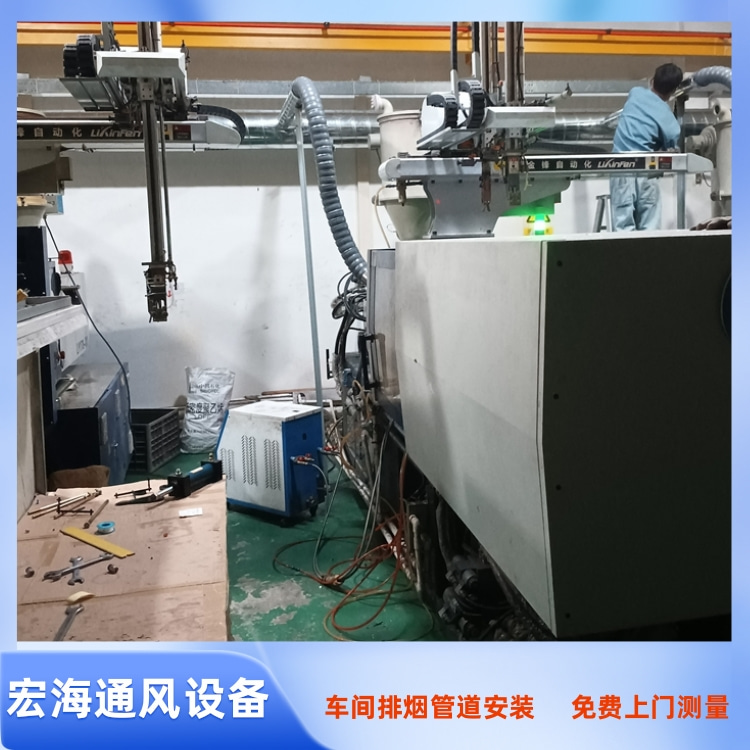 南昌工厂排烟管道安装 九江工厂通风管道安装 宜春车间排烟风管定制