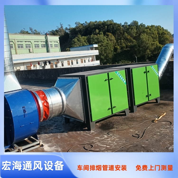 抚州工厂排烟管道安装 南城县车间排风管道安装 南丰县车间排烟管道安装